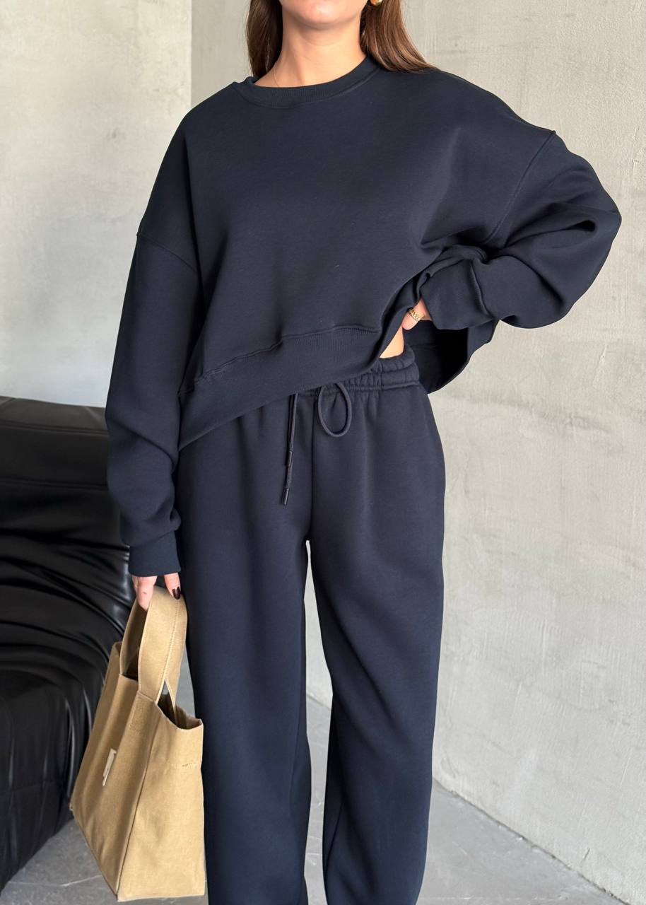 Zweiteiliger Jogger Blau