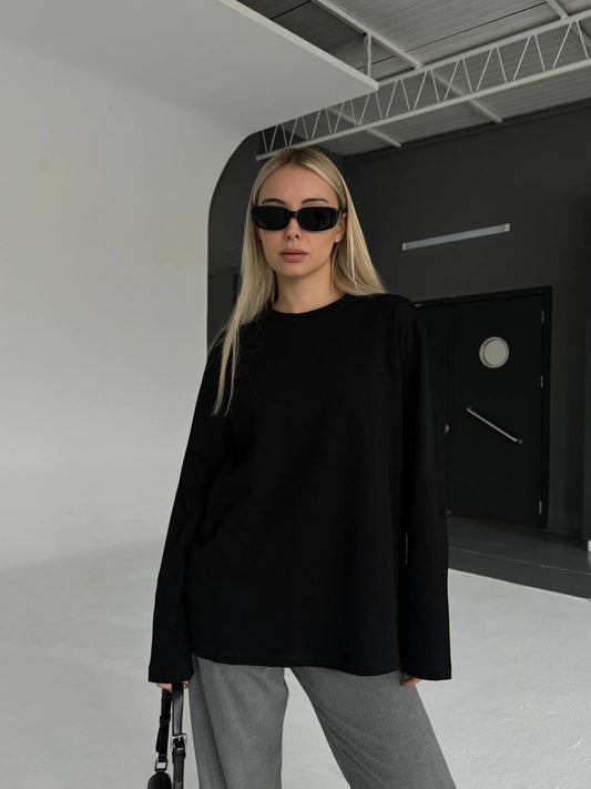 Basic Shirt Schwarz