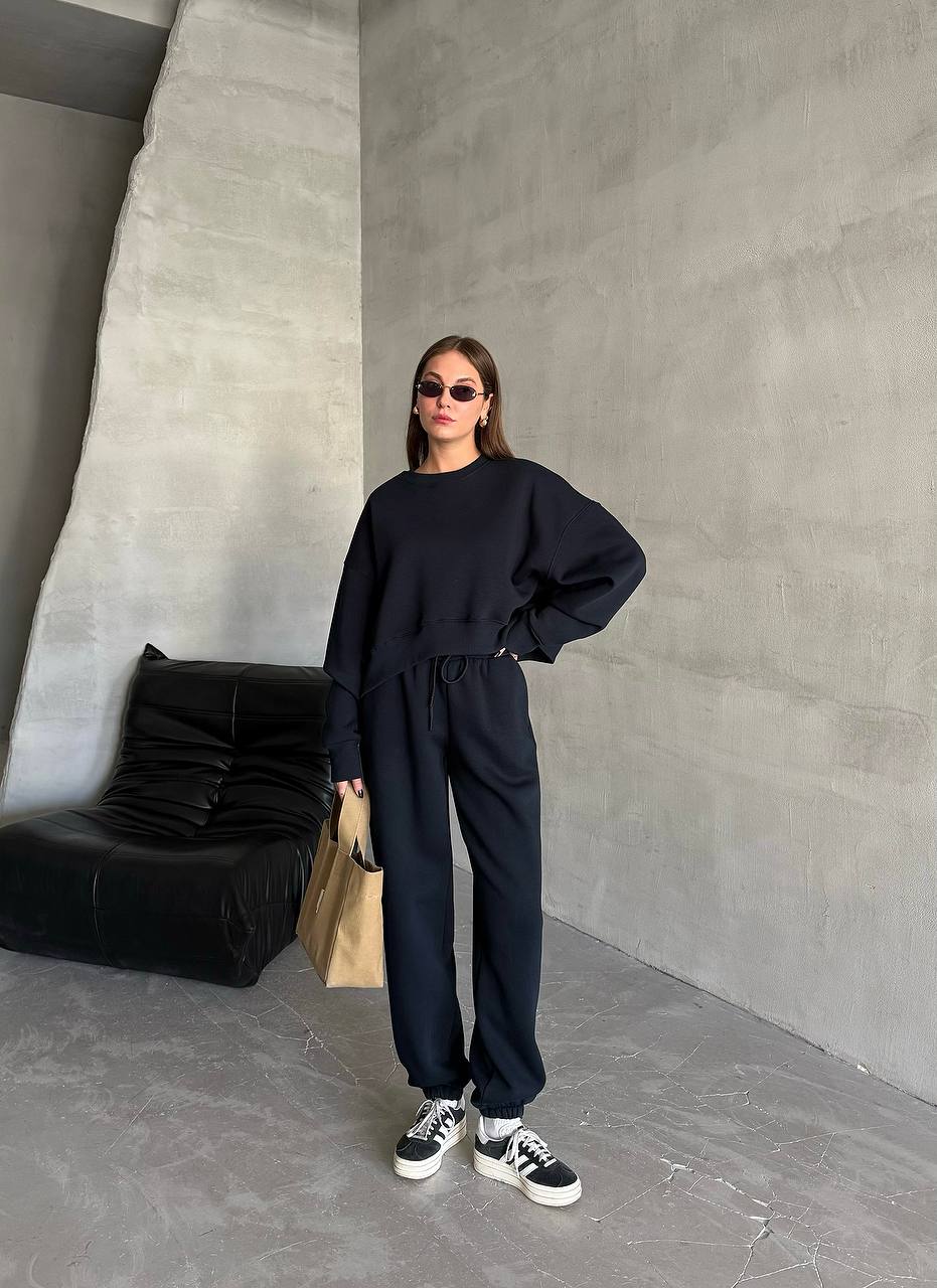 Zweiteiliger Jogger Blau